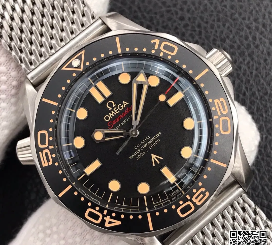 Omega Seamaster 210.90.42.20.01.001 James Bond 007 VS Factory 1:1 Best Edition Replica Watch Black Dial